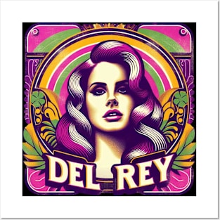 Lana Del Rey - Vintage Mardi Gras Inspired Posters and Art